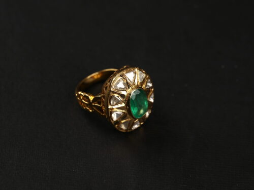 polki diamond ring - Totaram & Sons