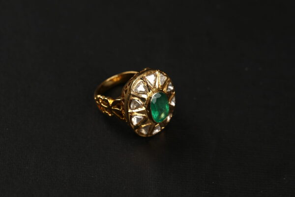 polki diamond ring - Totaram & Sons