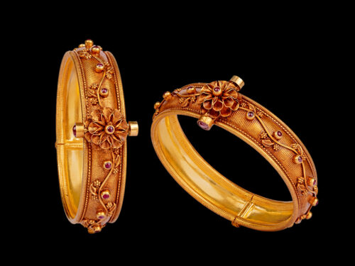 Gold Bangles (GS-1) - Totaram&Sons