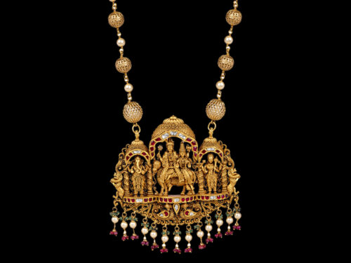 Lord Shiva Gold pendant image