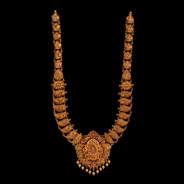 Temple Gold Necklace - Totaram & Sons