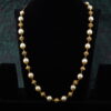 gold pearl bead necklace